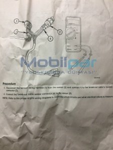 3824773 Sensör Koparma Kablo kiti CUMMINS